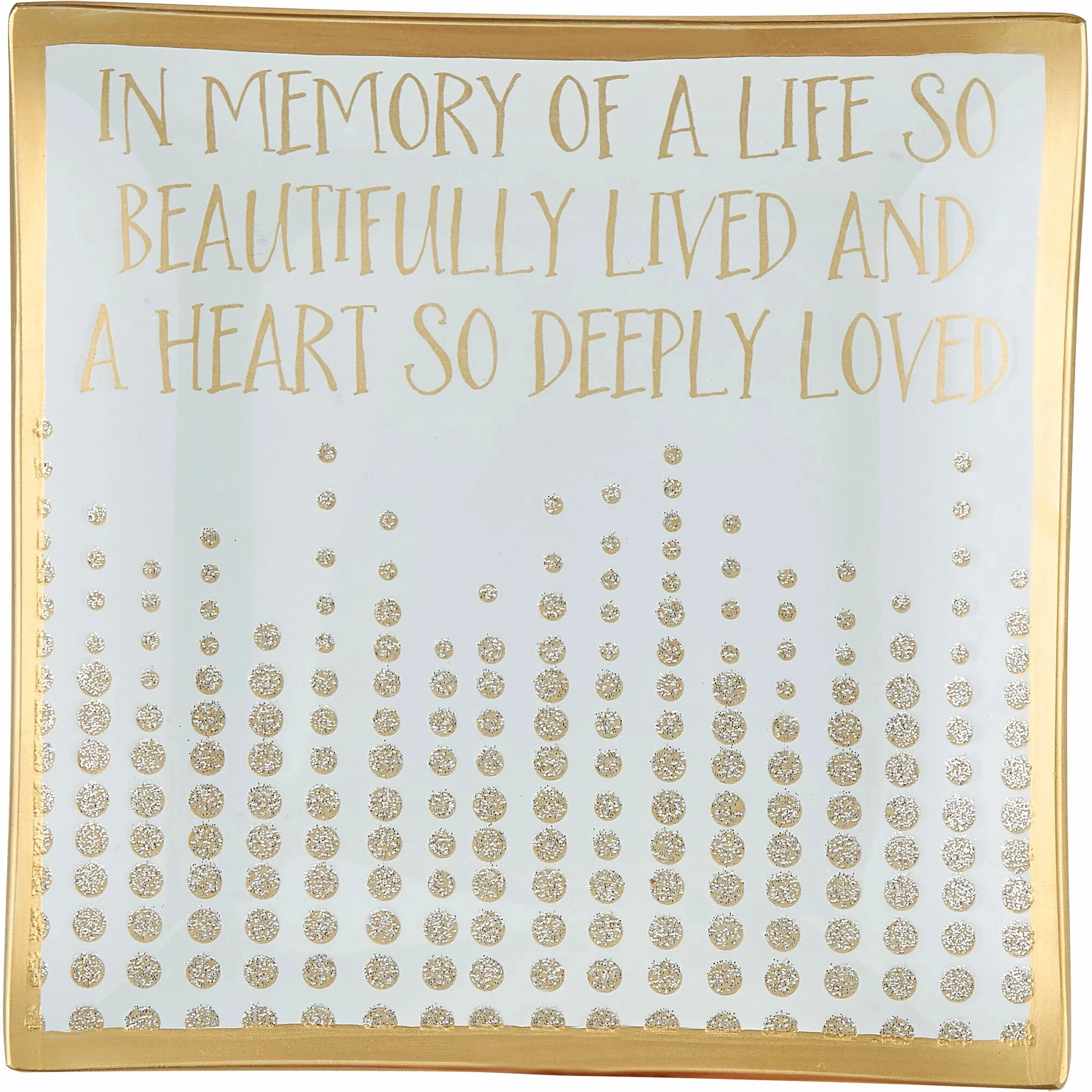 In Memory Square Plate