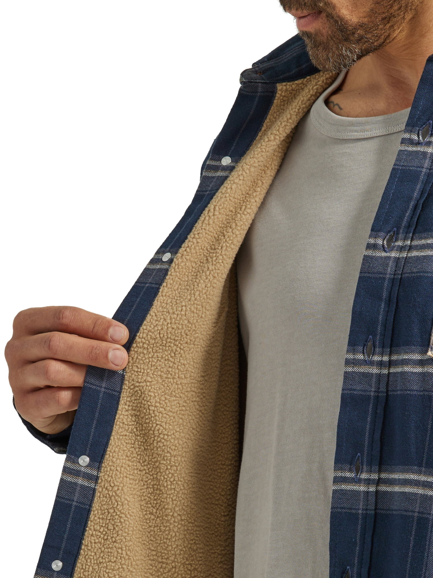 Wrangler Men's Long Sleeve Heavyweight Shirt