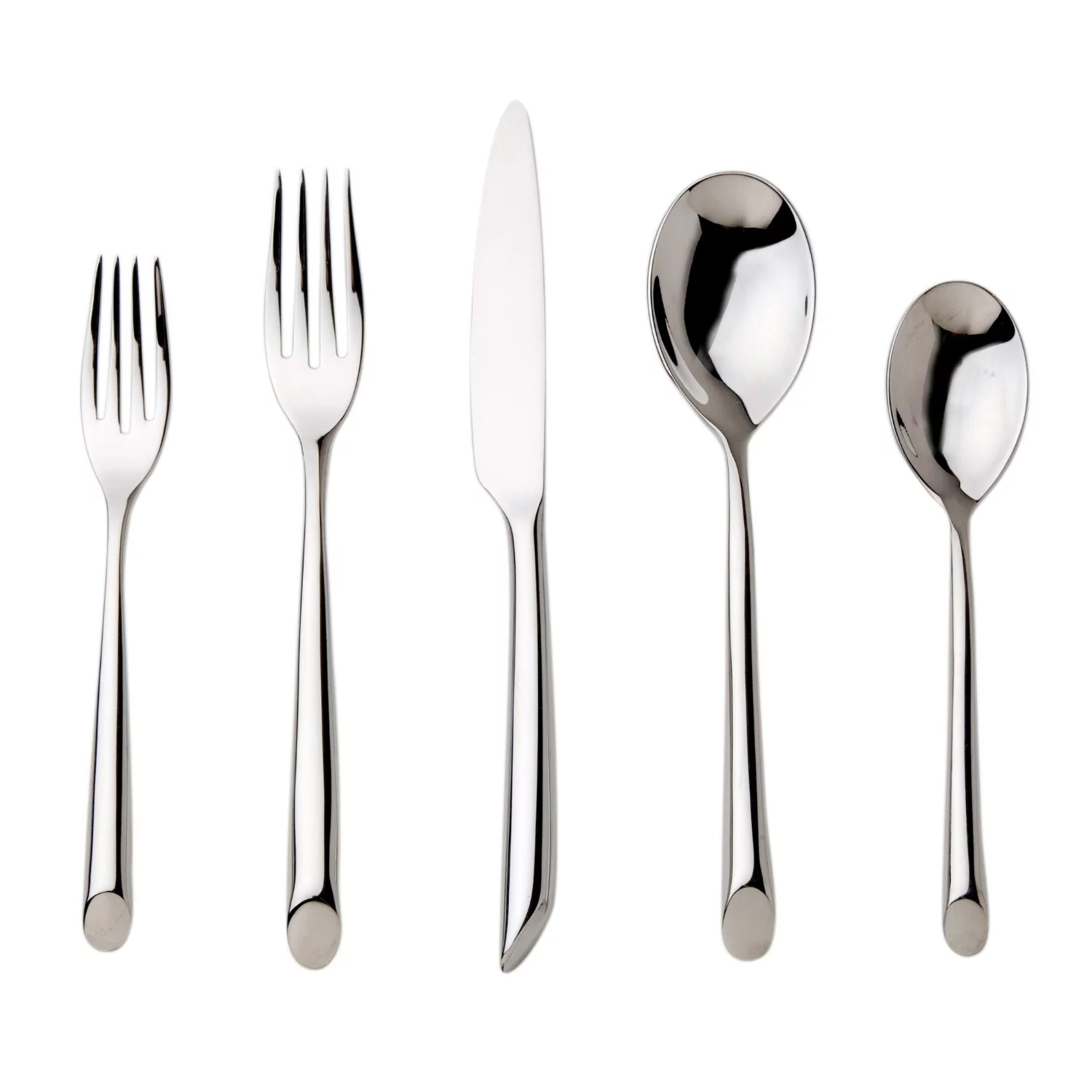 Nambe Frond 18/10 Stainless Steel 5pc. Place Setting (Service for One)