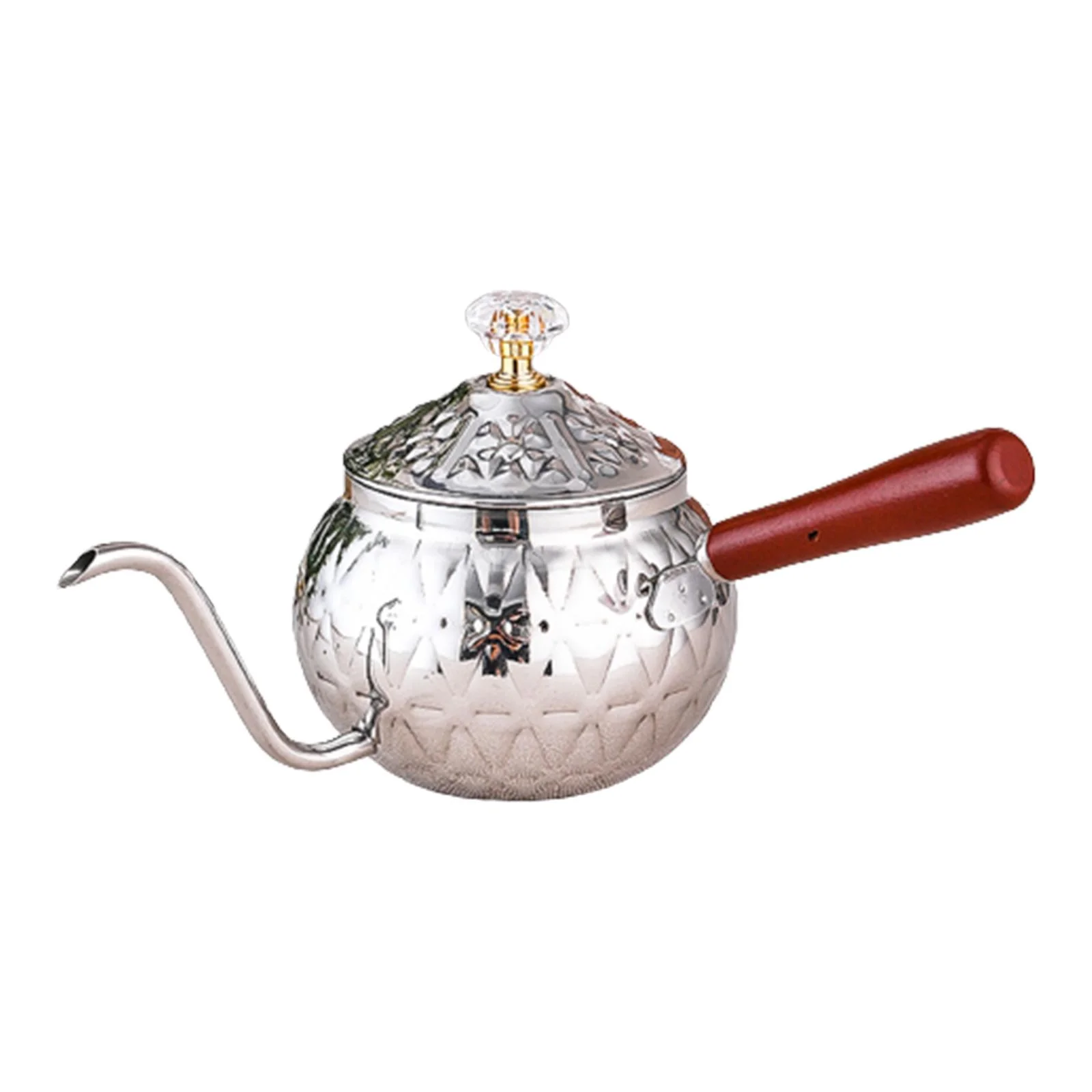 Coffee Tea Pot, Gooseneck Kettle, Ergonomic Handle Drip Coffee Kettle Pour over Coffee Kettle for Coffee Shop Outdoor,