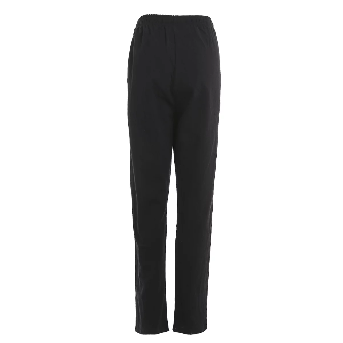 Emmababy Men’s Casual Pants Elastic Tie-Waist Loose Long Trousers