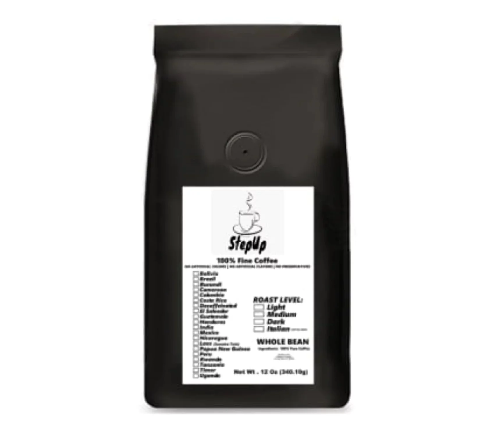 African Kahawa Blend Whole Bean, Espresso, Standard 1-12lbs