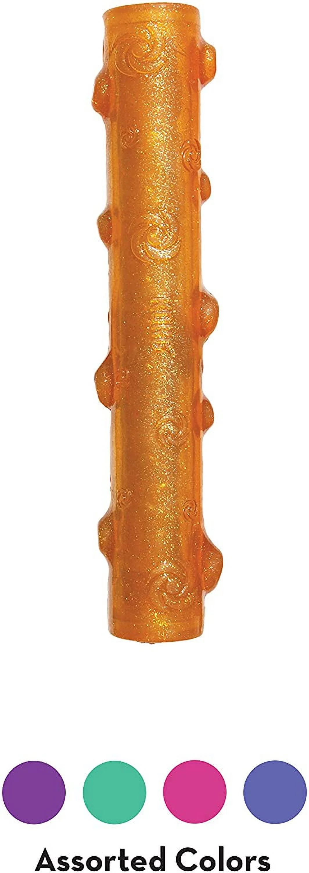 KONG Squeezz Crackle Stick Strong Indoor/Outdoor Dog Toy For Large Dogs (Assorted Colors)