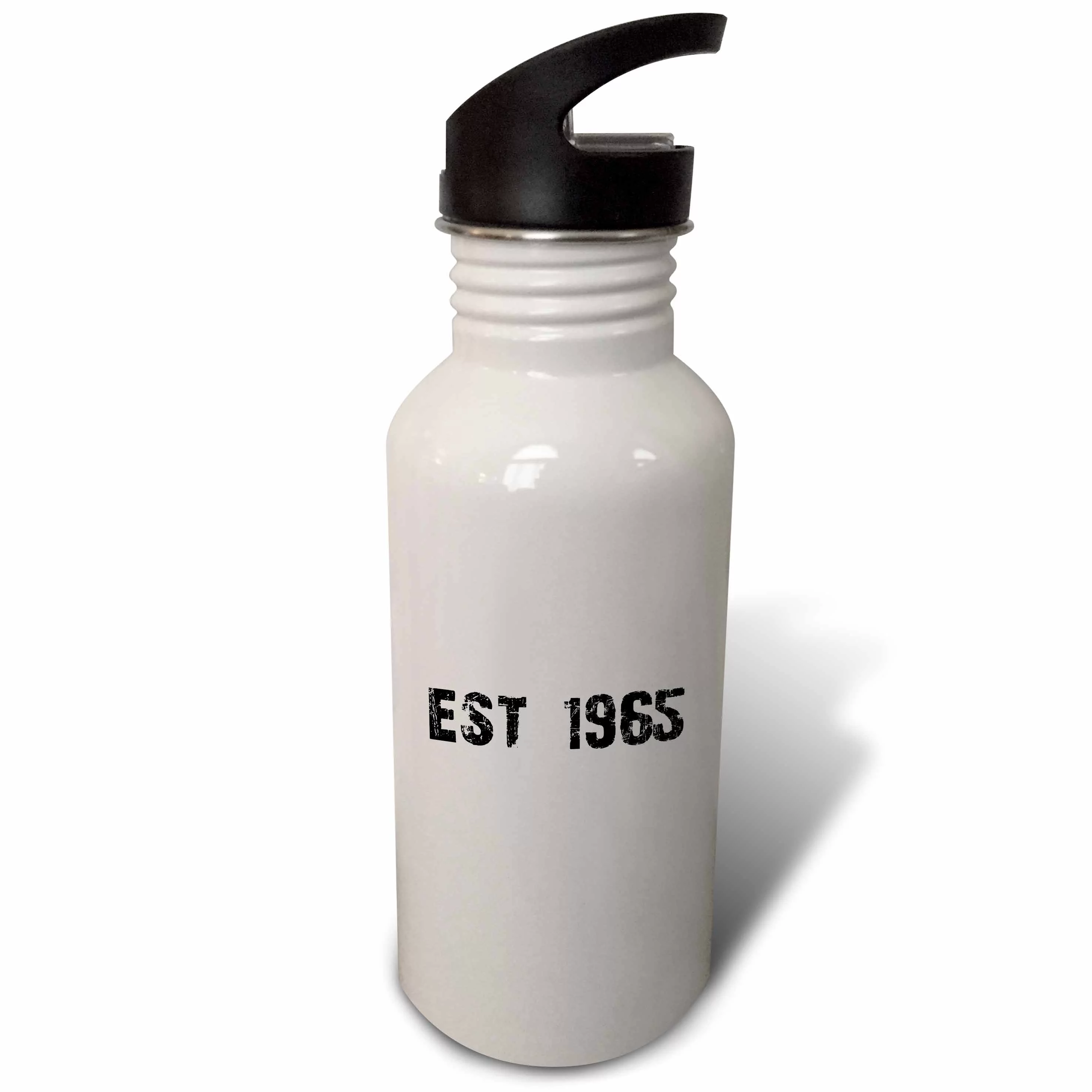 Grunge Est Established in 1965 - Sixties Baby Born Child of the 1960s - Personal custom birth year 21 oz Sports Water Bottle wb-161458-1