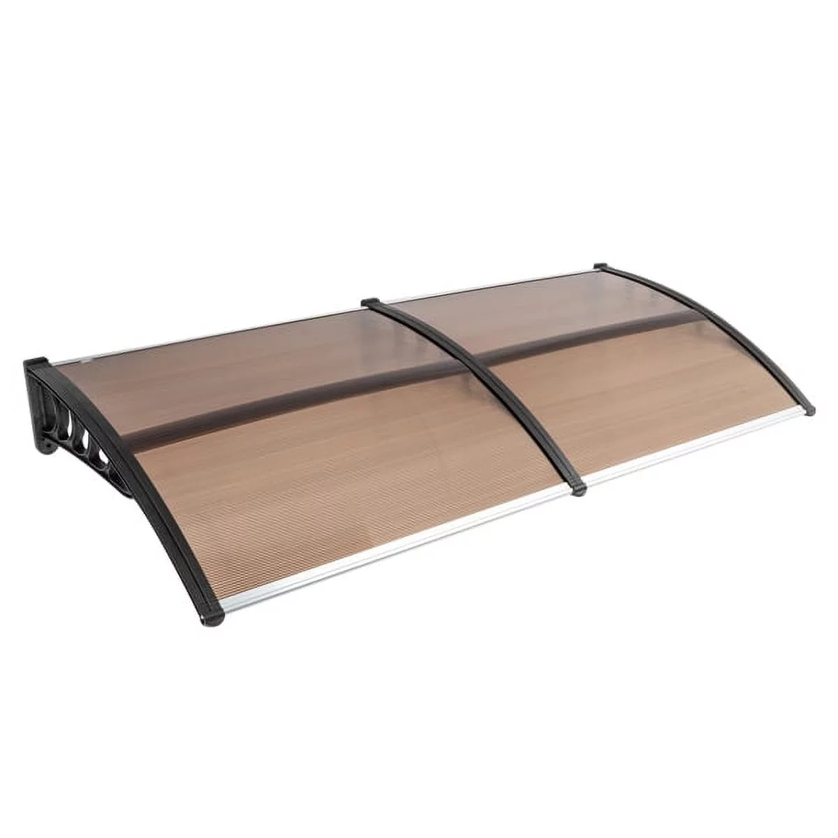 200 x 96 Household Application Door & Window Awnings Brown Board & Black Holder