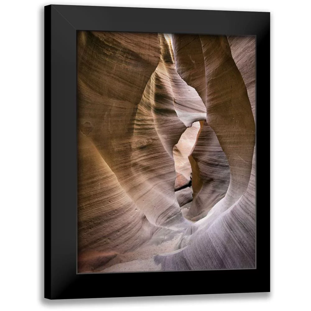 Chester, Colby 15x18 Black Modern Framed Museum Art Print Titled - Antelope Canyon VI