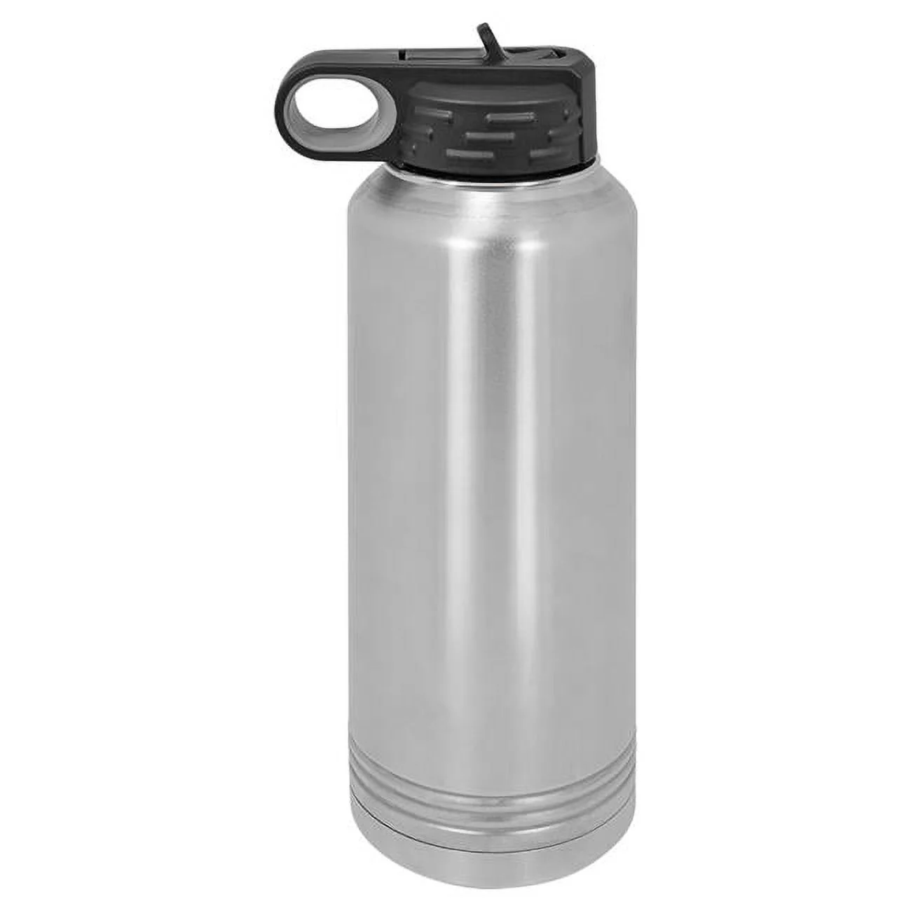 40 oz Stainless Steel Polar Camel Water Bottle, Silver