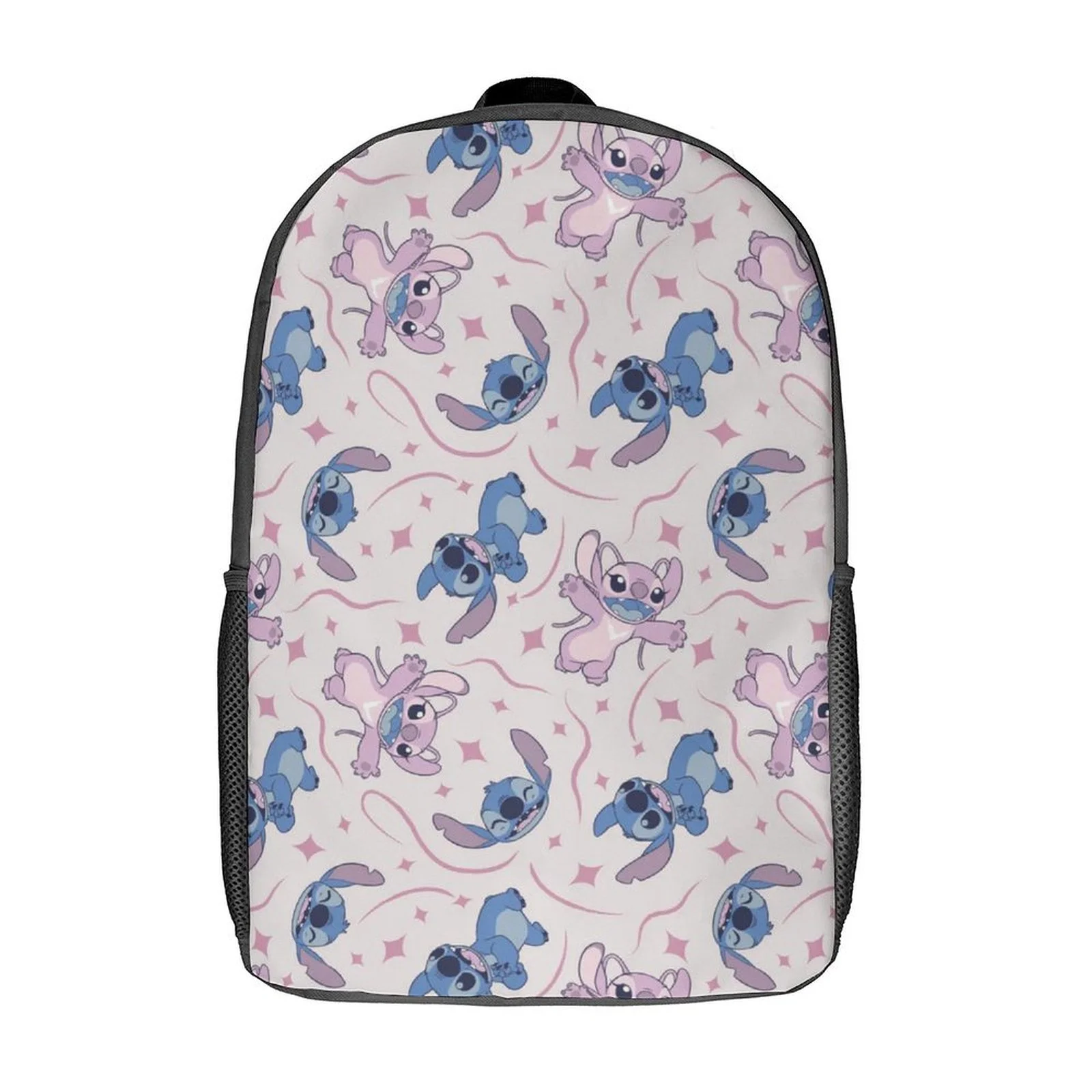 Lilo Stitch Blue Backpacks Basic Shoulder Daypack Bookbag Satchel Knapsack Rucksack For School Office Travel