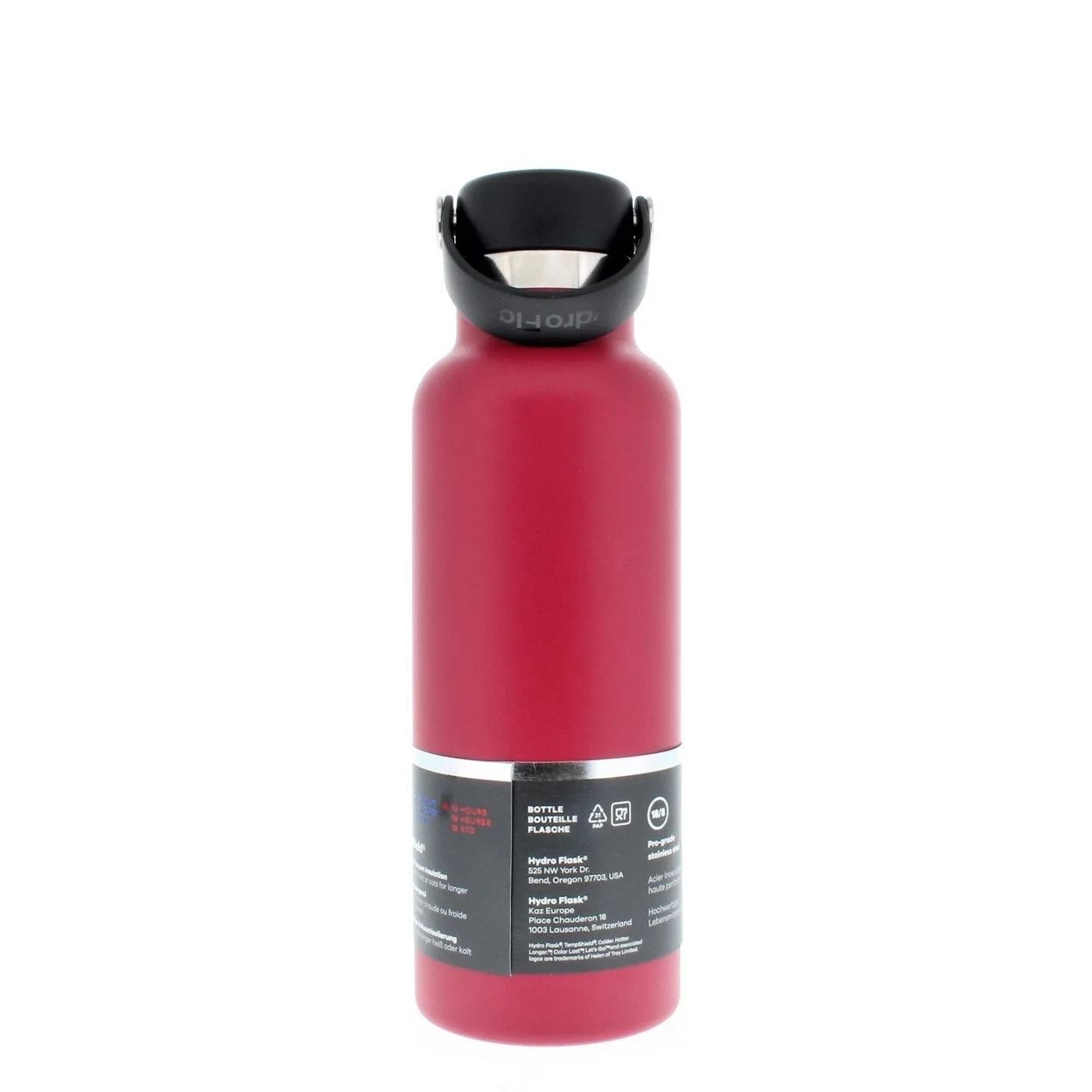 Hydro Flask Standard Mouth Water Bottle with Flex Cap Snapper 18oz/532ml