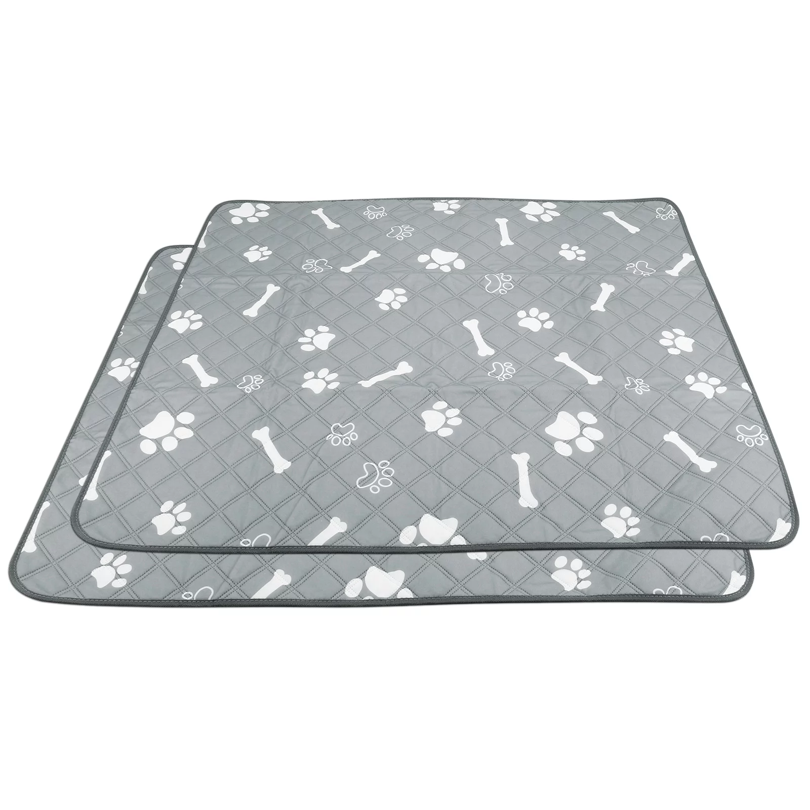 Plutus Pet Washable Pee Pads for Dogs, 2 Pack, Non-Slip Dog Pads with Heavy Absorbency, Reusable Training Pads, 36”x 30”