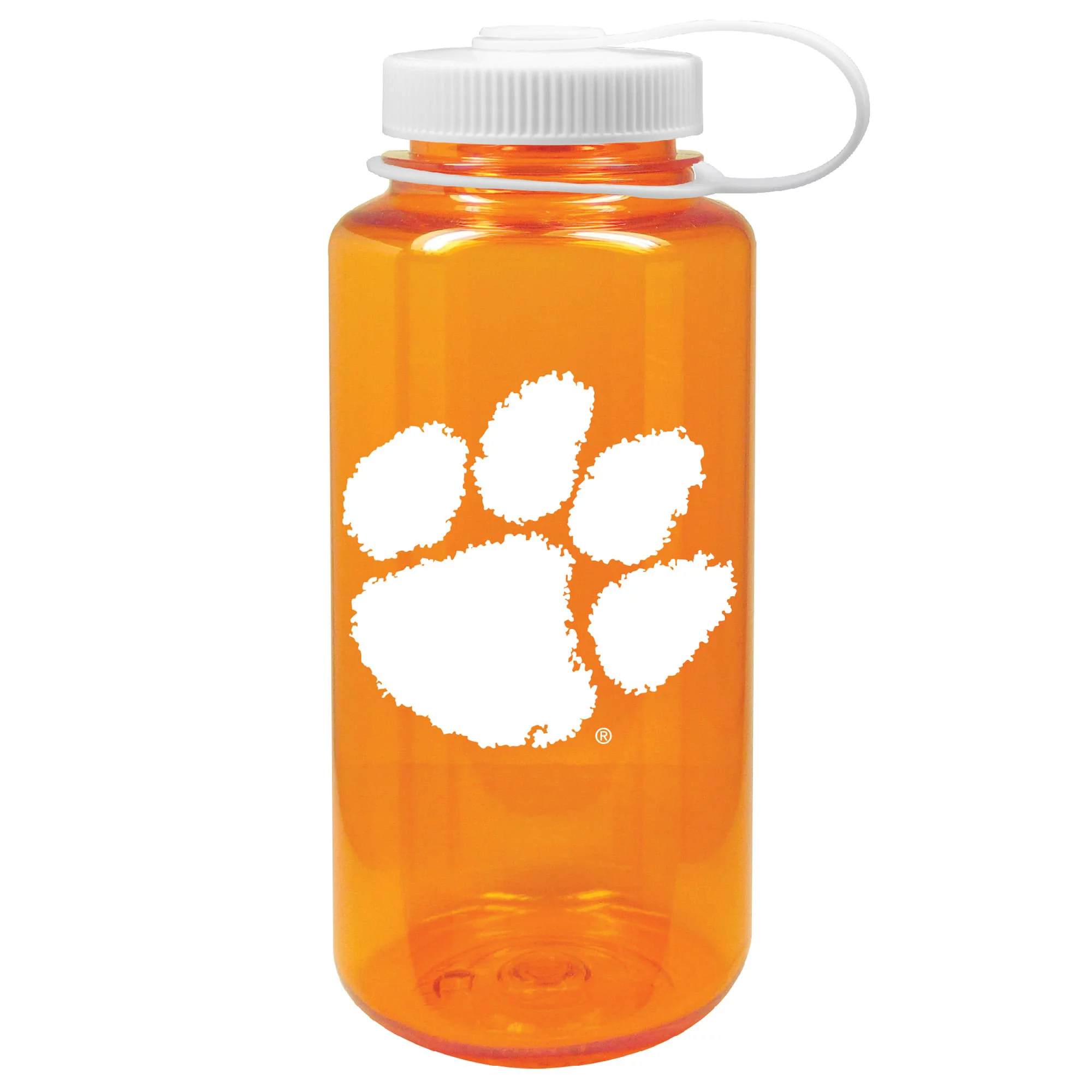 Orange Clemson Tigers 32oz. Nalgene Sustainable Wide Mouth Water Bottle