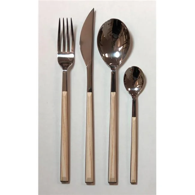 Sushi Queen Birch Flatware Set - 24 Piece