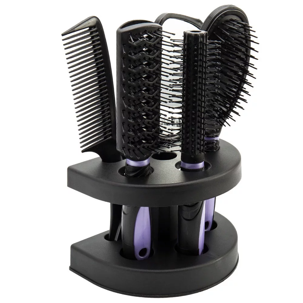 Nyidpsz 5Pcs Hair Brush Comb Set with Shelf Hair Styling Tools Hairdressing Combs Set Gift Professional Salon Products Brush