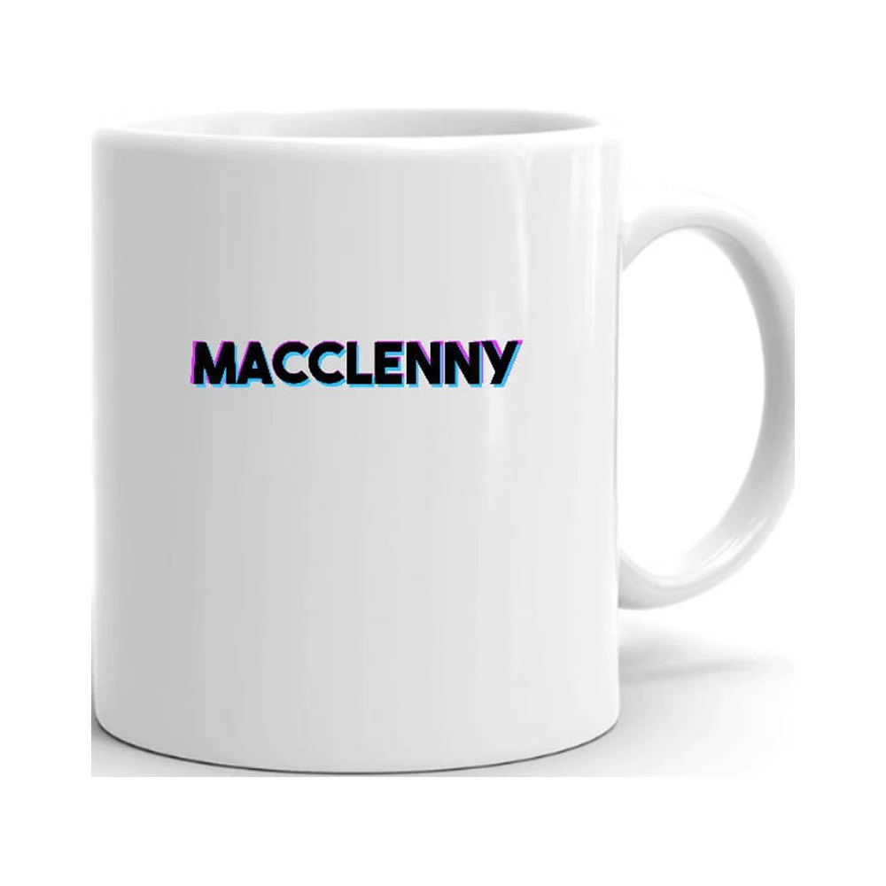 Tri Color Macclenny Ceramic Dishwasher And Microwave Safe Mug By Undefined Gifts