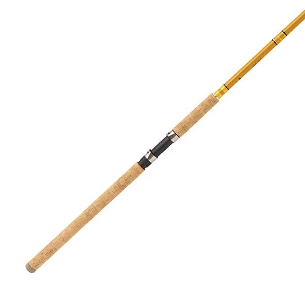 Eagle Claw Crafted Glass Spinning Rod 10' Length, 2 Piece, Crafted Glass, Heavy Rod