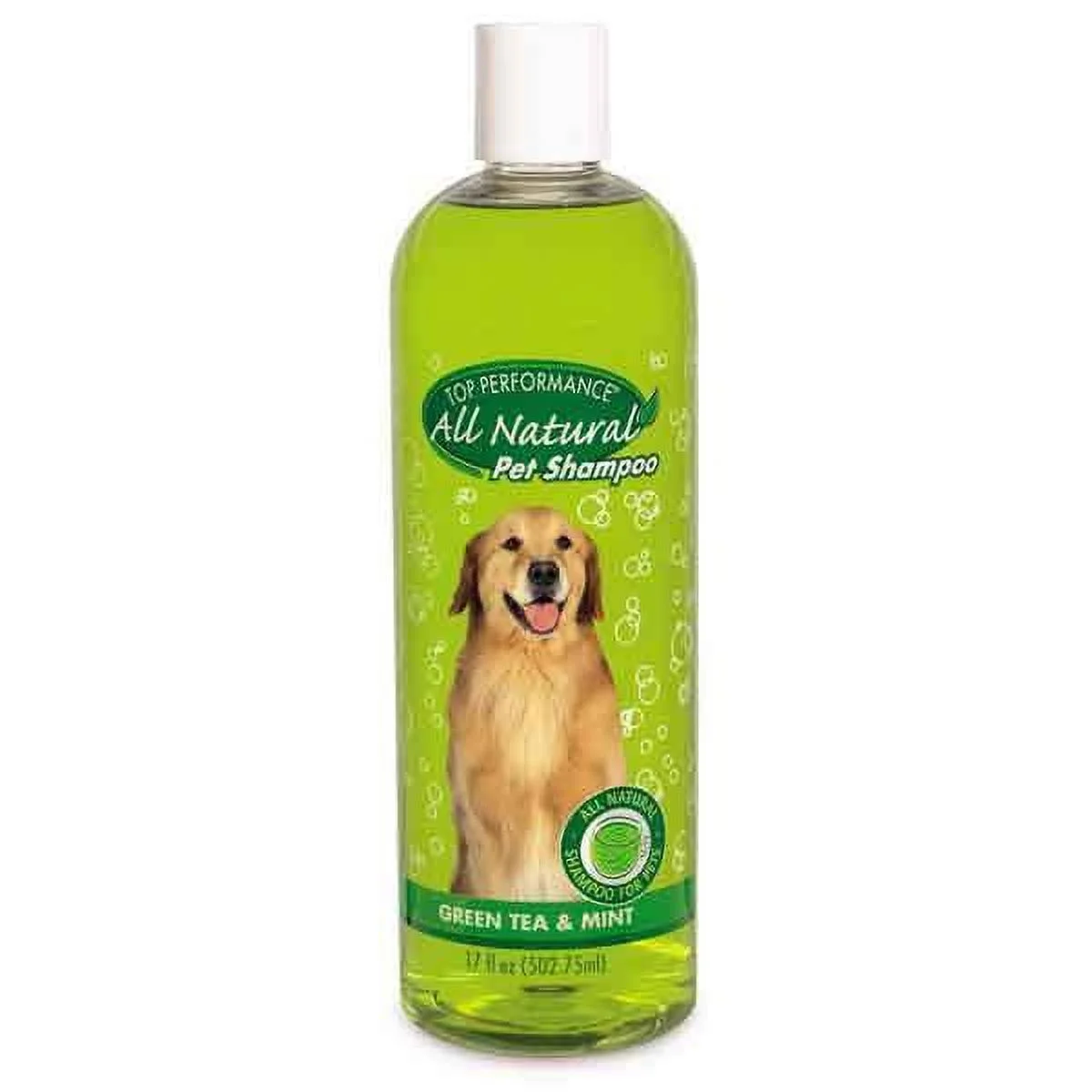 Green Tea & Mint Dog Pet Grooming Shampoo Natural Scented Refreshing Choose Size (17 oz)