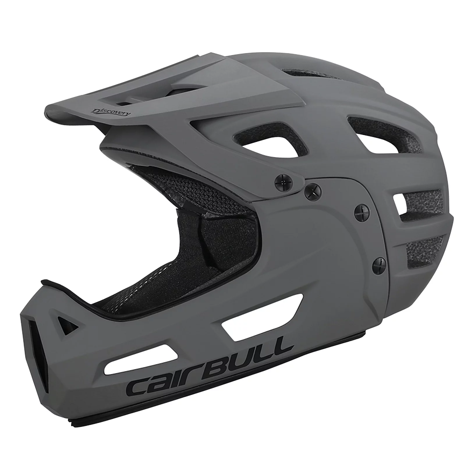 Mountain Biking Full Face Bike Helmet CAIRBULL Adult Cycling Helmet with Detachable Chin Guard and Visor