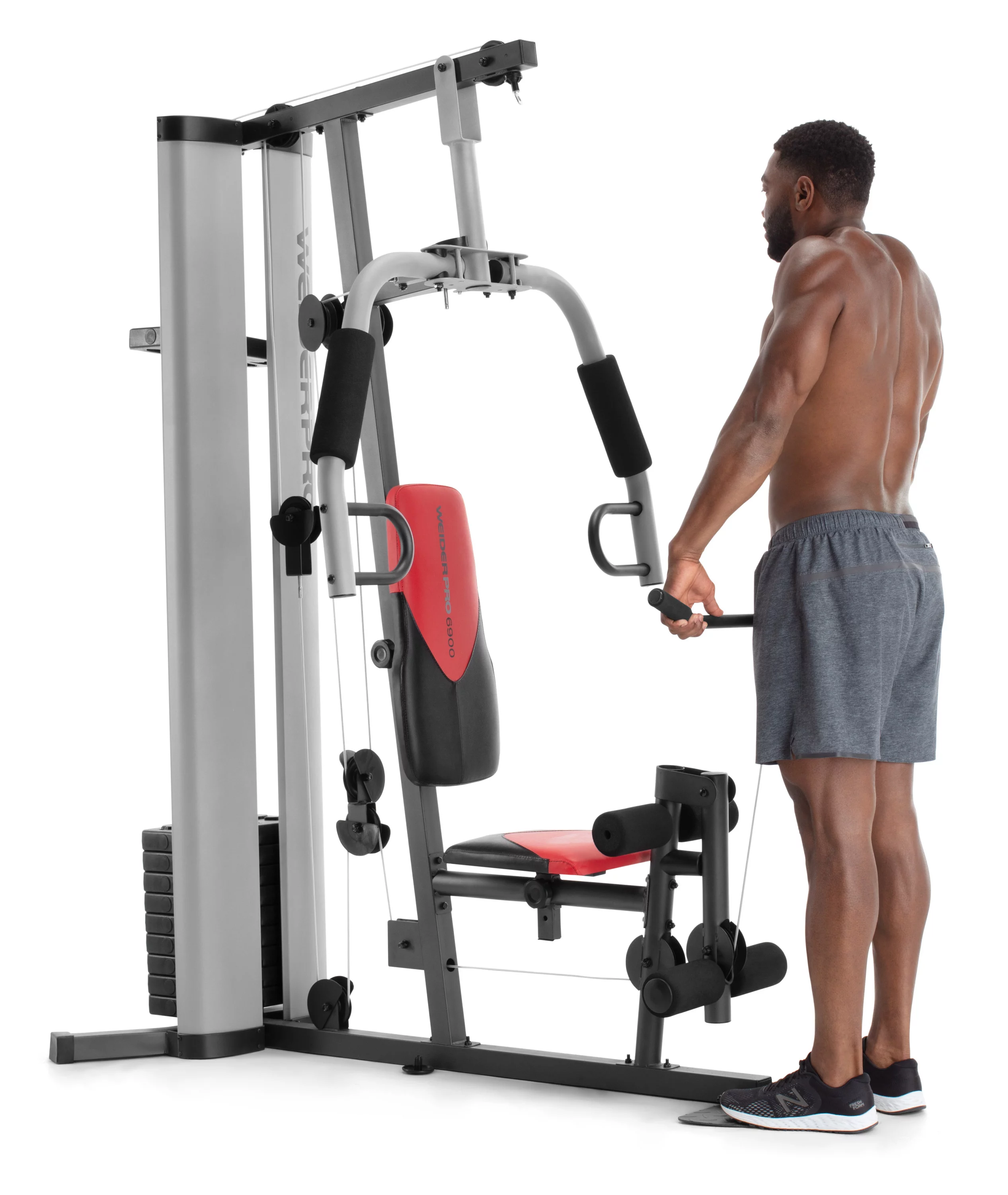 Weider Pro 6900 Home Gym System with 125 Lb. Weight Stack