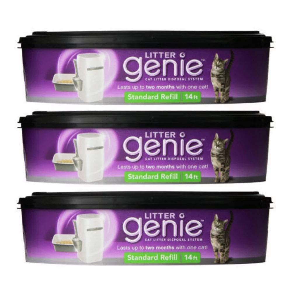 Litter Genie, Cat Litter Disposal System, 3 Pack Refill