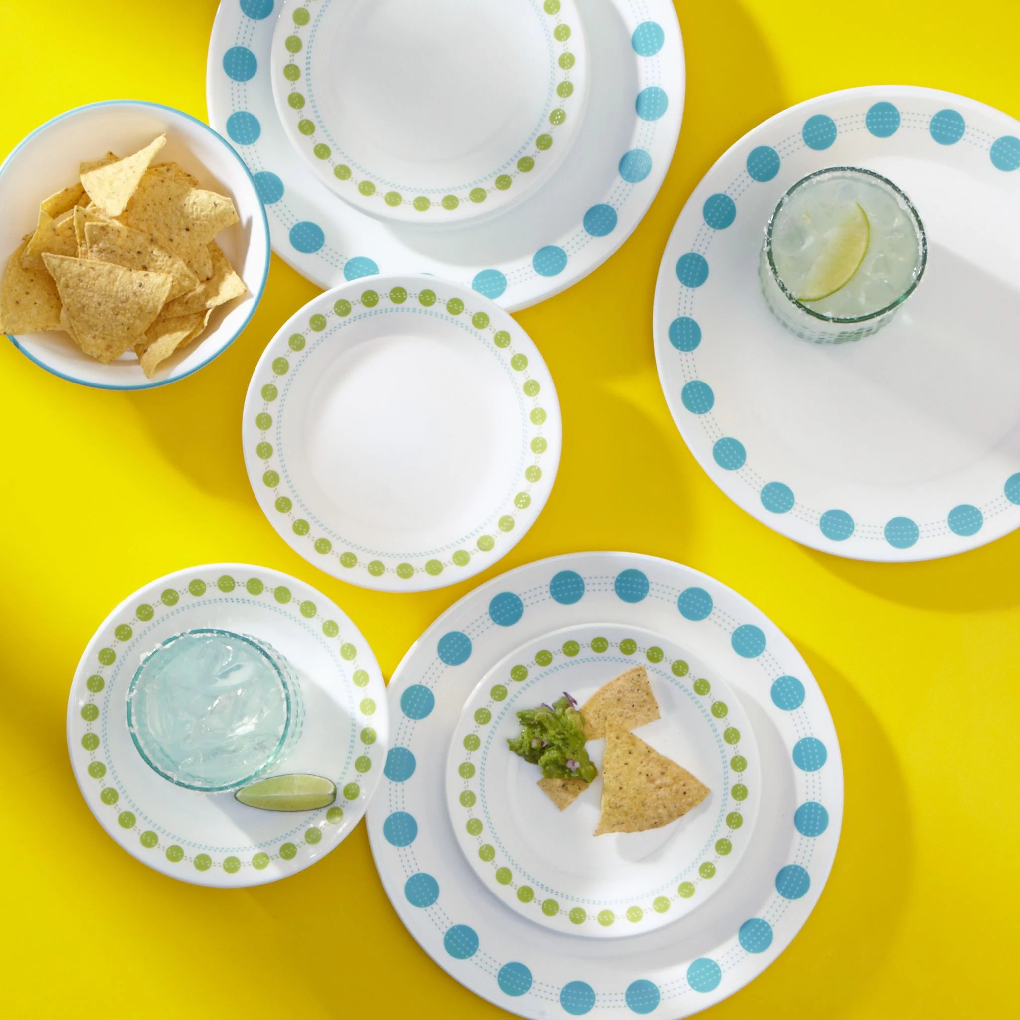 Corelle Classic South Beach 16-Piece Dinnerware Set
