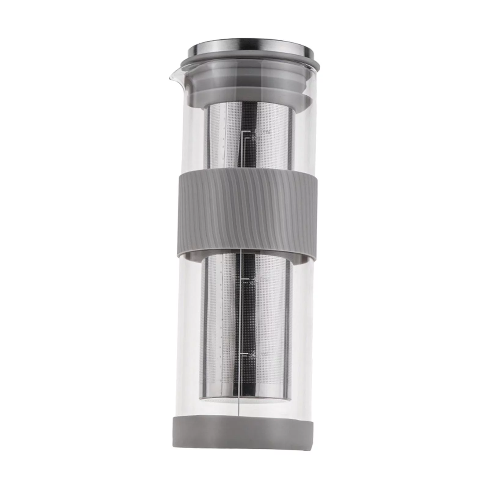 Glass Pitcher with Lid & Infuser for Fridge Iced Tea Pitcher for Tea Brewer 800ml