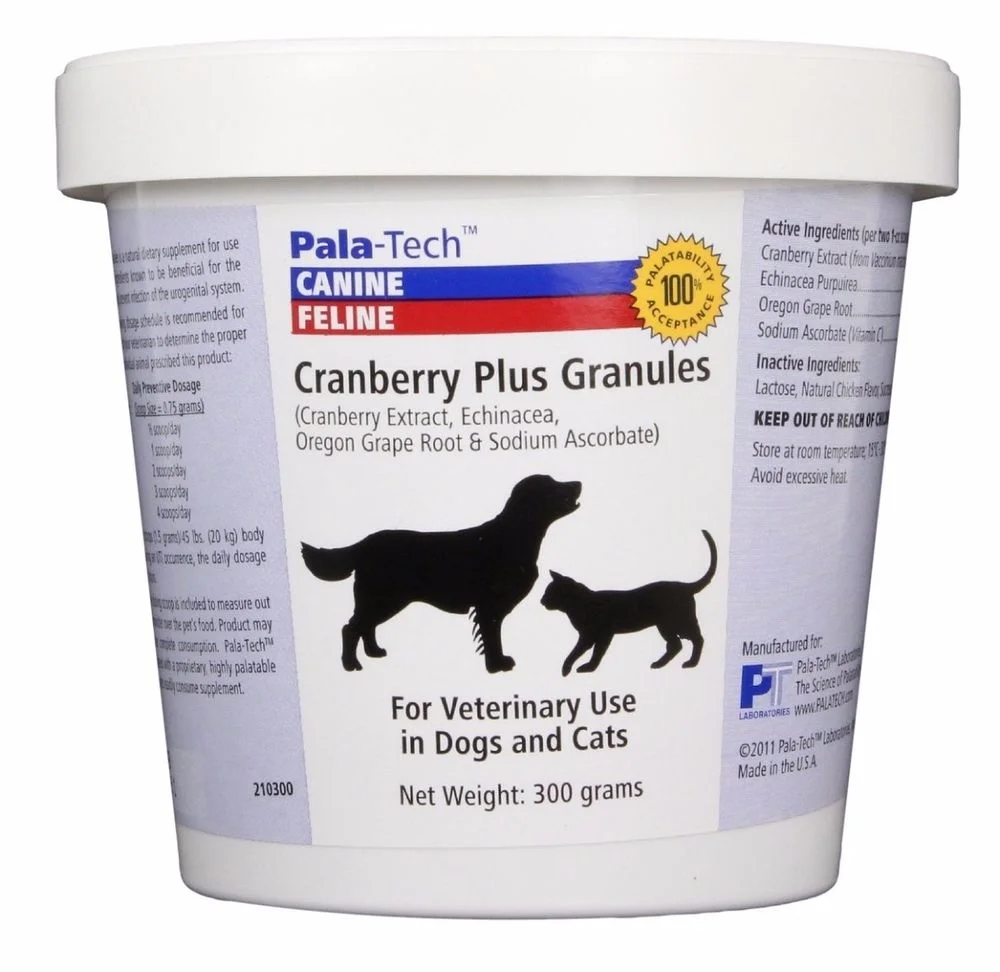 Details about Pala-Tech Cranberry Plus Granules Supplement Urinary Track Dogs & Cats 300 gr