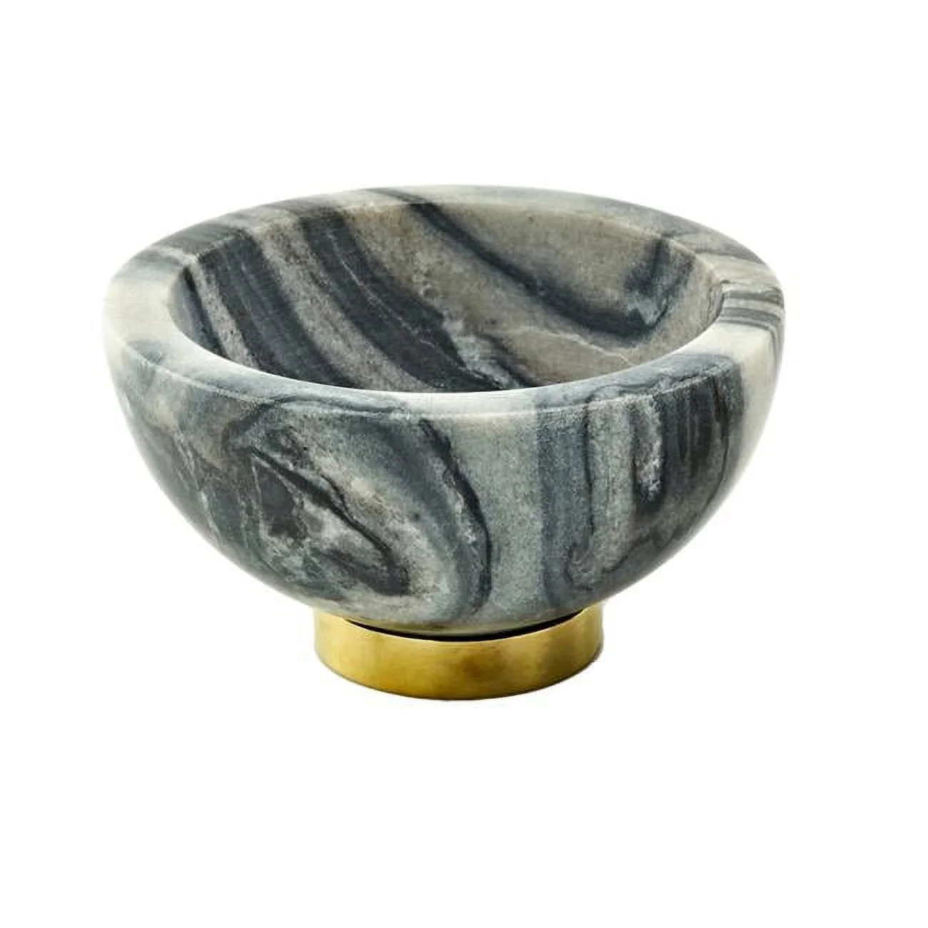 Marble Candy Dish, Black