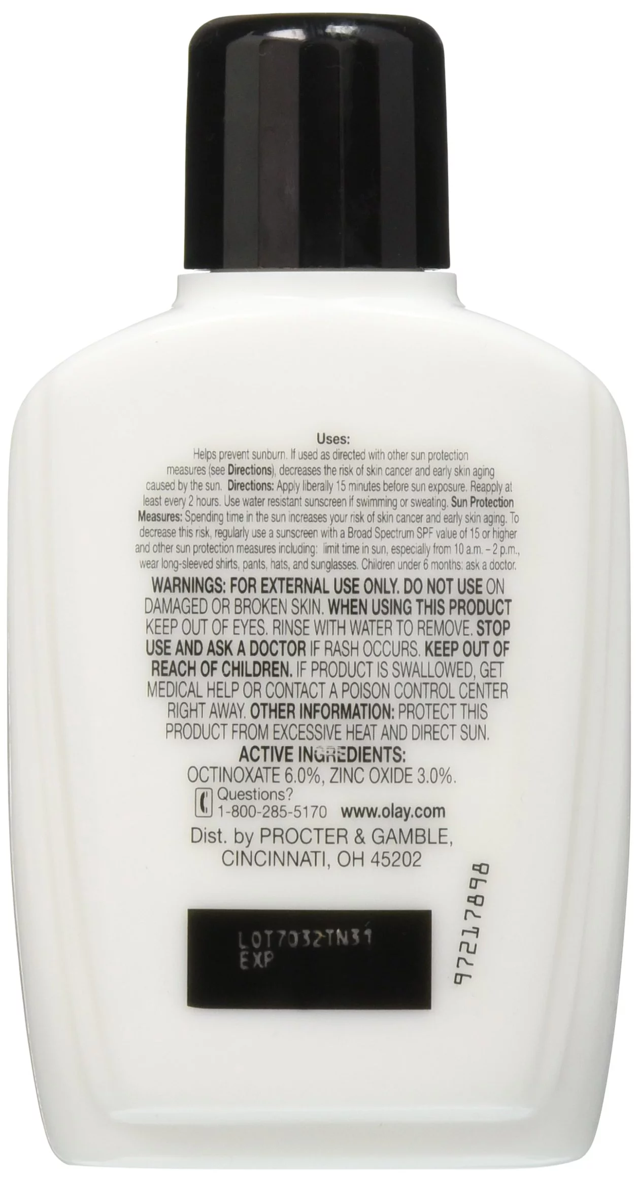 Olay Complete All Day Moisturizer Spf 15, Sensitive 4 Oz (Pack Of 2)