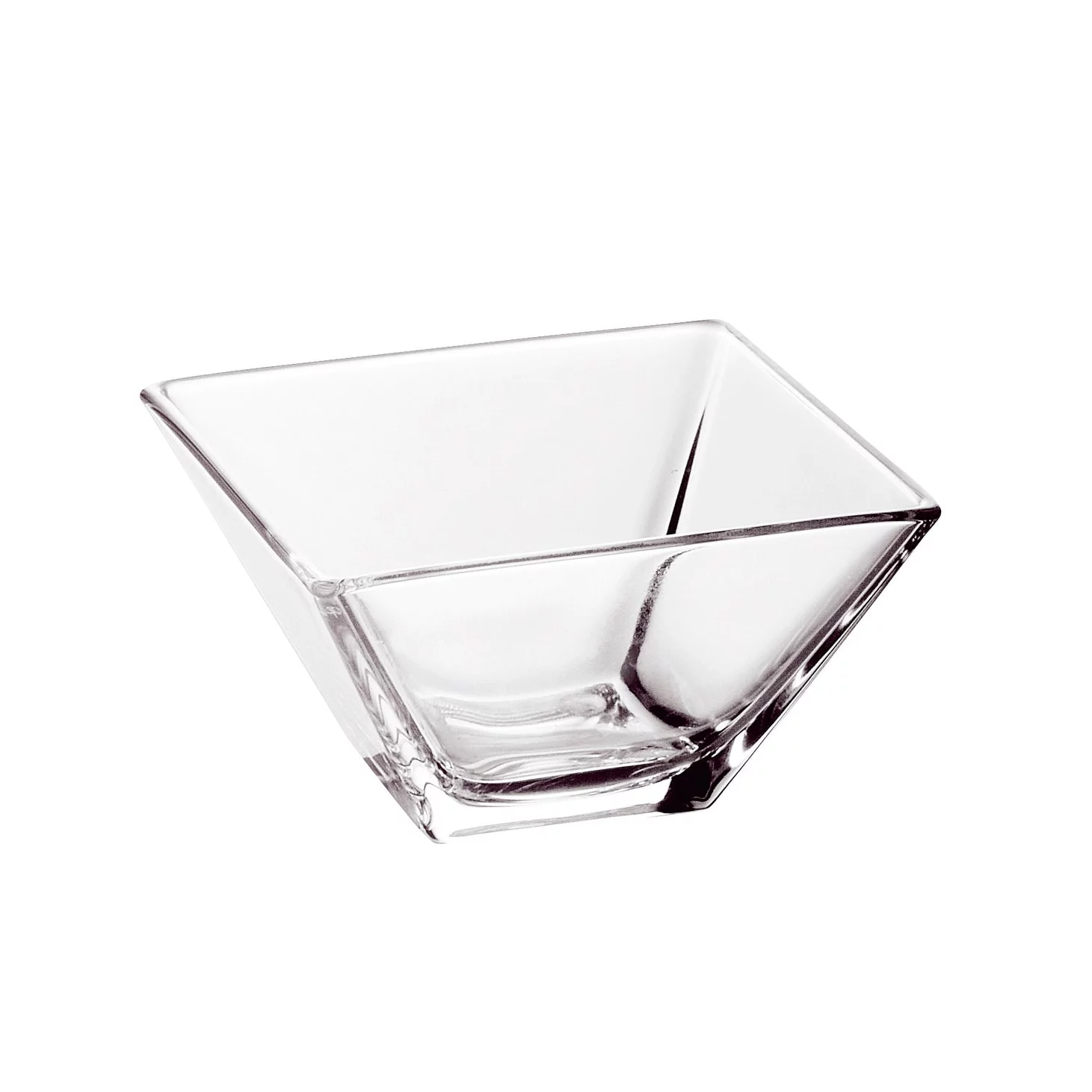 Majestic Gifts Inc.  European Glass Bowl-Square Dessert- Set/6-3