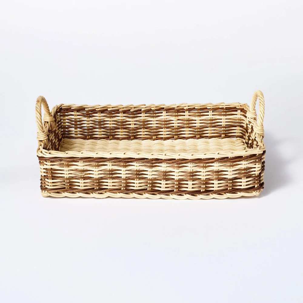 Woven Recta Checker Gathering Tray - Threshold Designed with Studio McGee