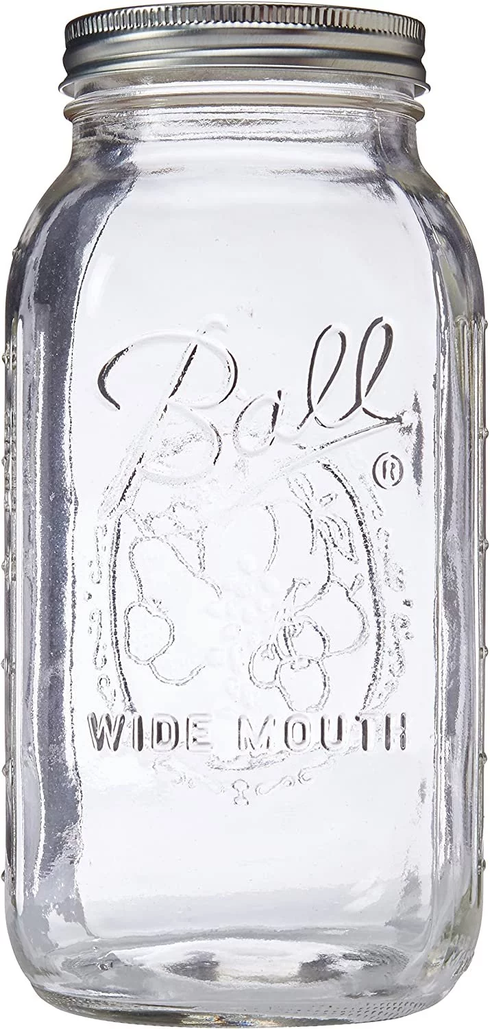 Ball 64 ounce Jar, Wide Mouth, Set of 2