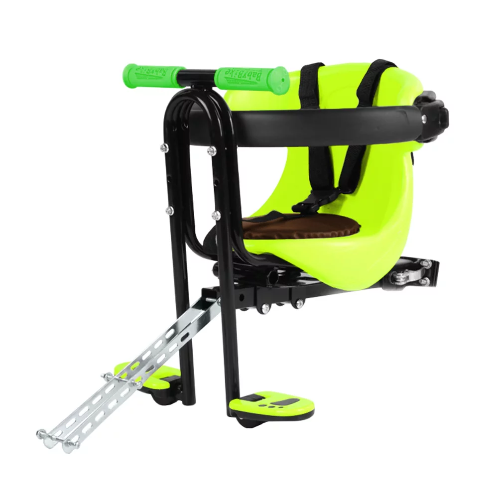 LIXADA Bike Safety Seat Cushioned Cycling Seat Front Mounted Child Seat for 8months to 4years Old Up to 110lb