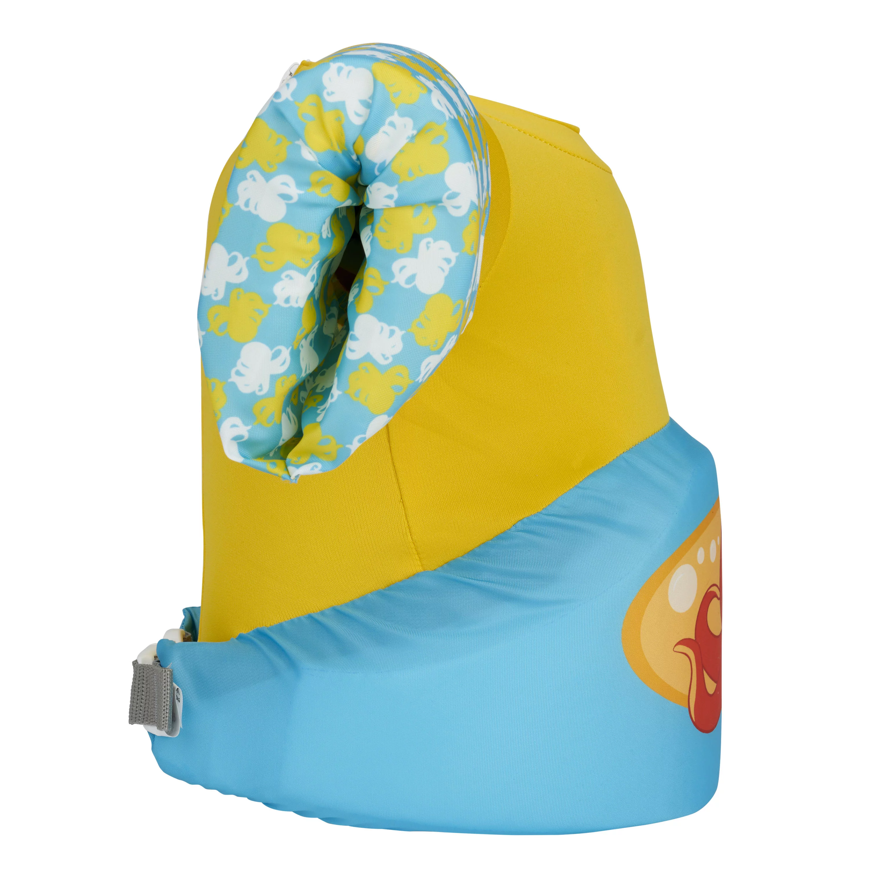 X2O Tadpool Yellow Octopus Life Jacket 30-50 lbs., UPF 50+