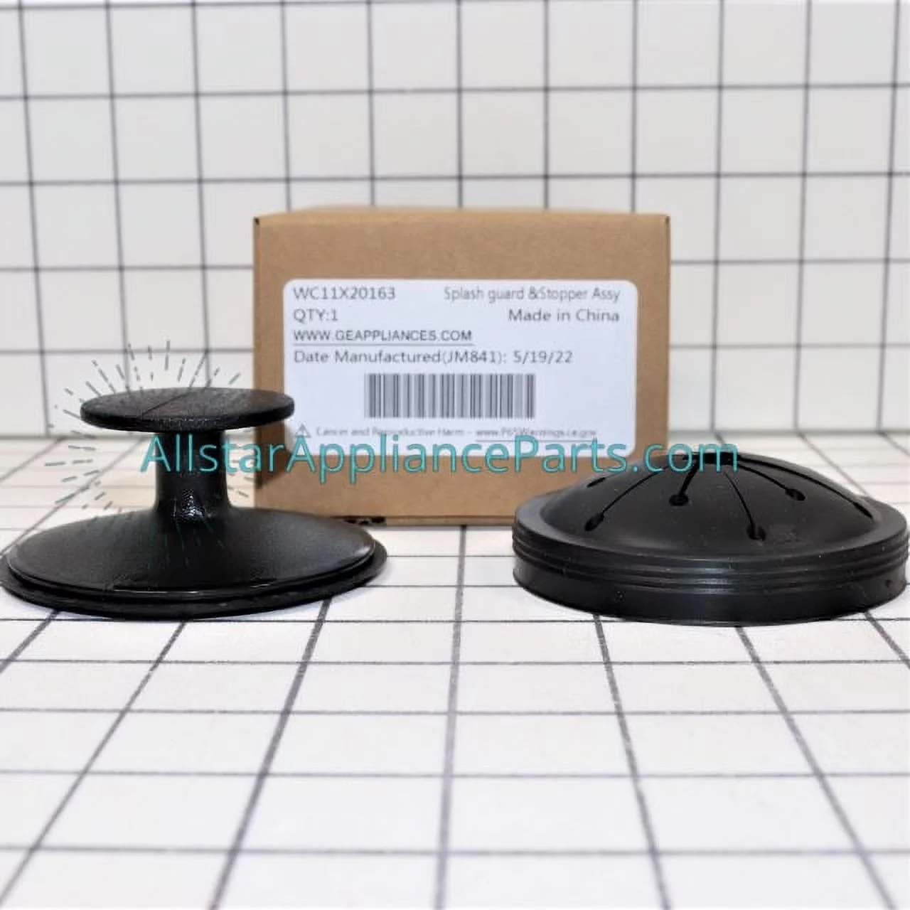 GE Garbage Disposer Splash Guard and Stopper WC11X20163