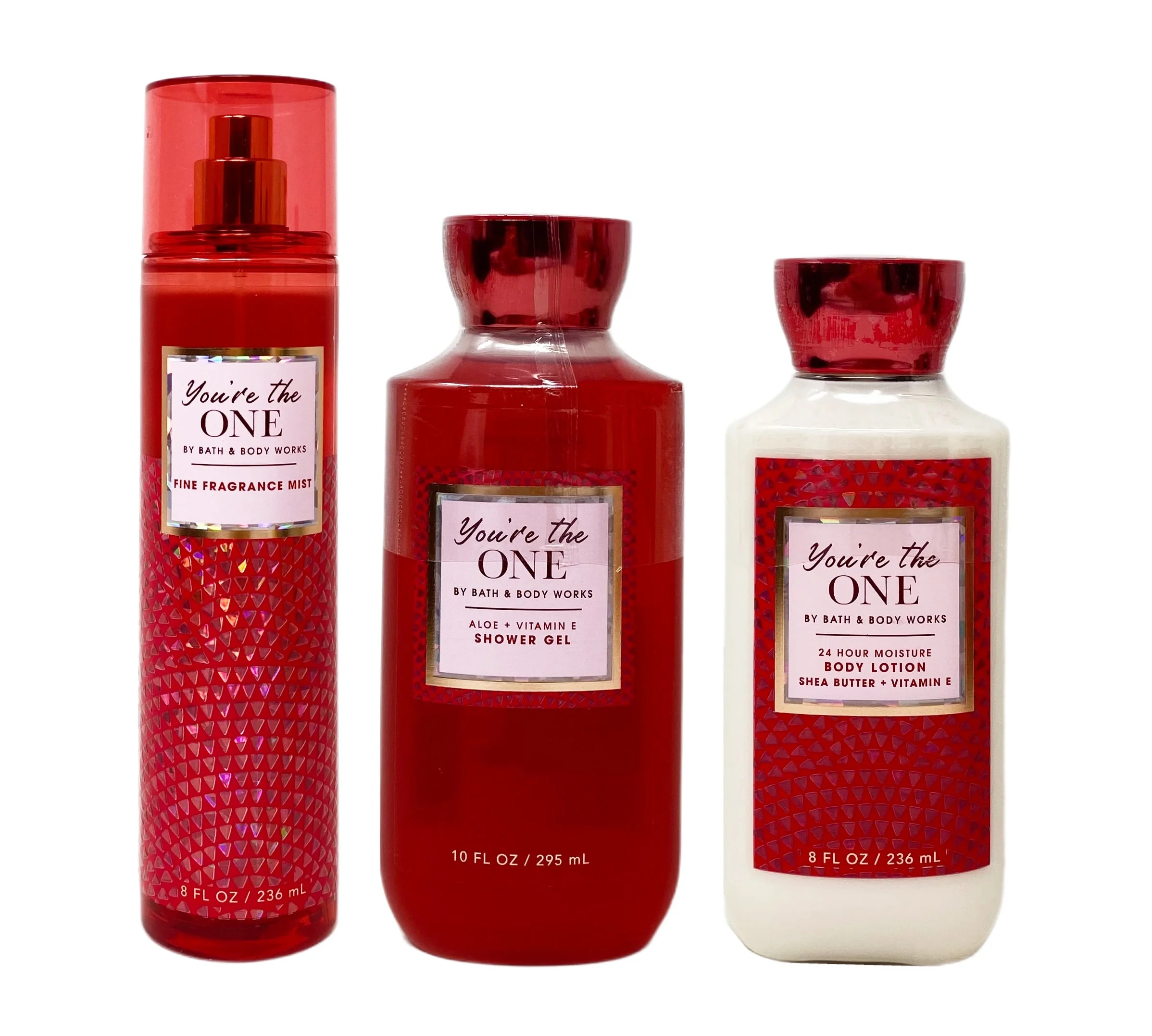 Bath and Body Works You're The One Trio Gift Set - Fragrance Mist - Shower Gel - Body Lotion - Full Size
