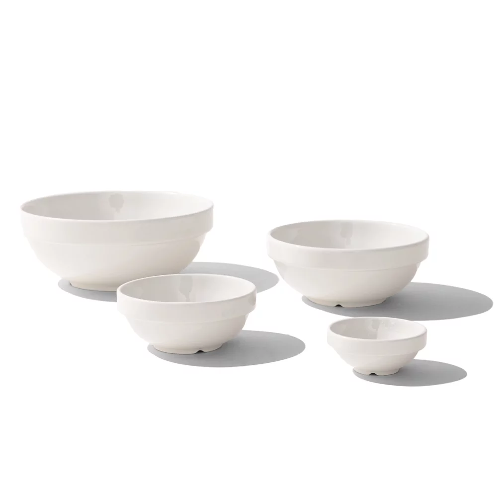 Made In Cookware - Mise en Place Bowls - 4 Sizes - Set of 4 (White)