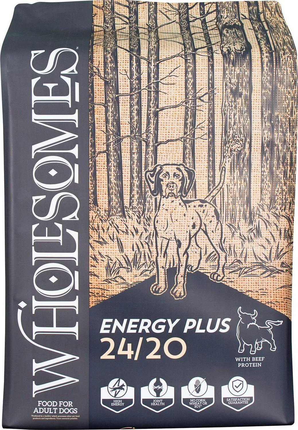 Wholesomes Energy Plus 24/20 Beef Recipe Dry Dog Food