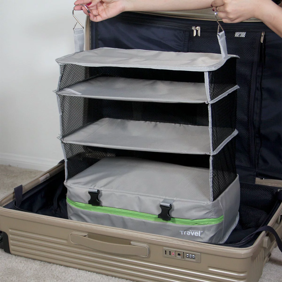 STOW N GO HANGING TRAVEL SHELVES - LARGE, From Grand Fusion