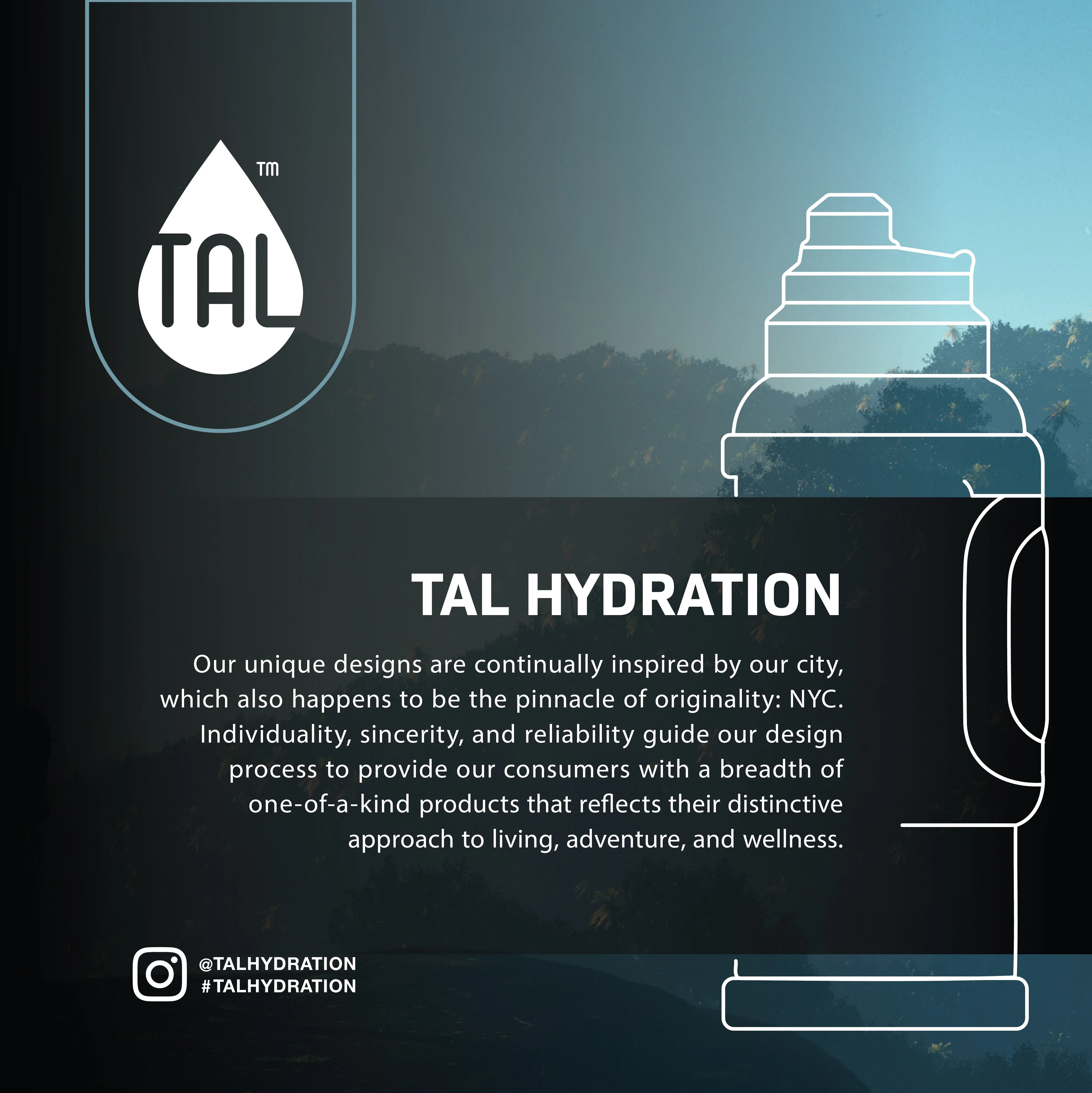 TAL Stainless Steel Zeus Water Bottle 3 Liter, Green