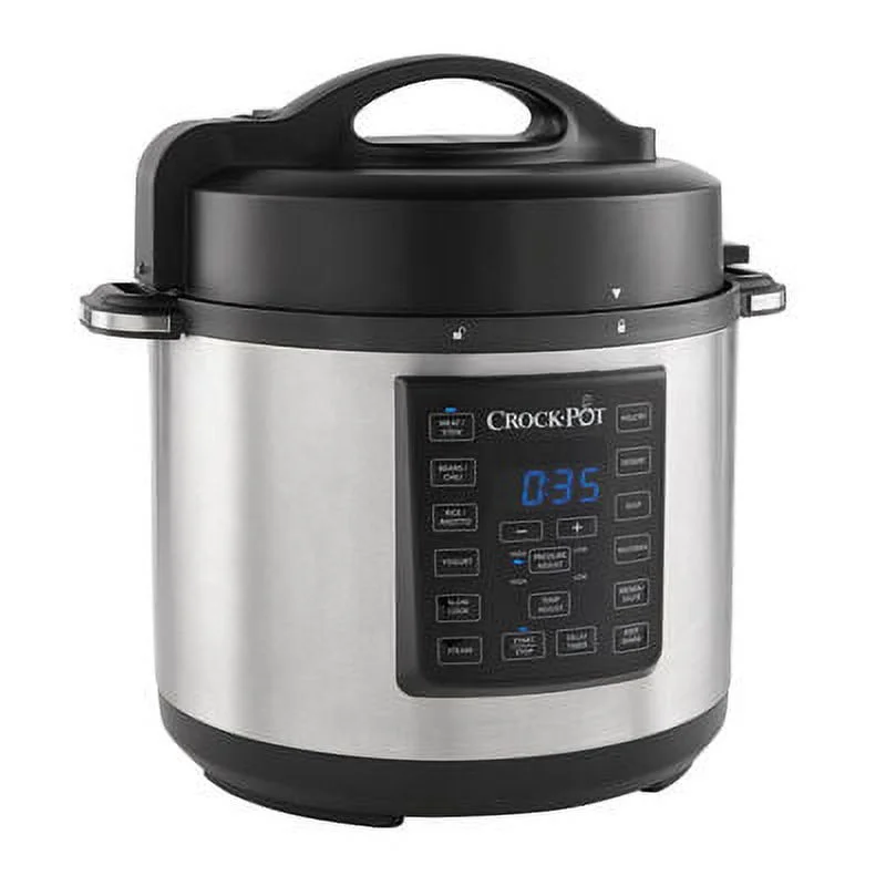 Crock-Pot 6-Quart 8-in-1 Multi-Use Express Crock Programmable Pressure (Used)