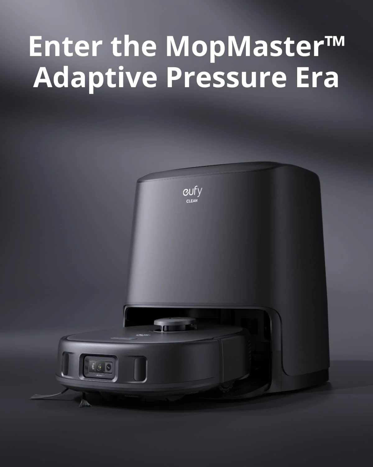 eufy Clean X9 Pro CleanerBot with MopMaster Adaptive Pressure Cleaning, 2 Rotating Mops, Carpet Detection with 12 mm Auto-Lifting Mops, Auto-Clean Station, 5,500 Pa Suction, and AI Obstacle Avoidance