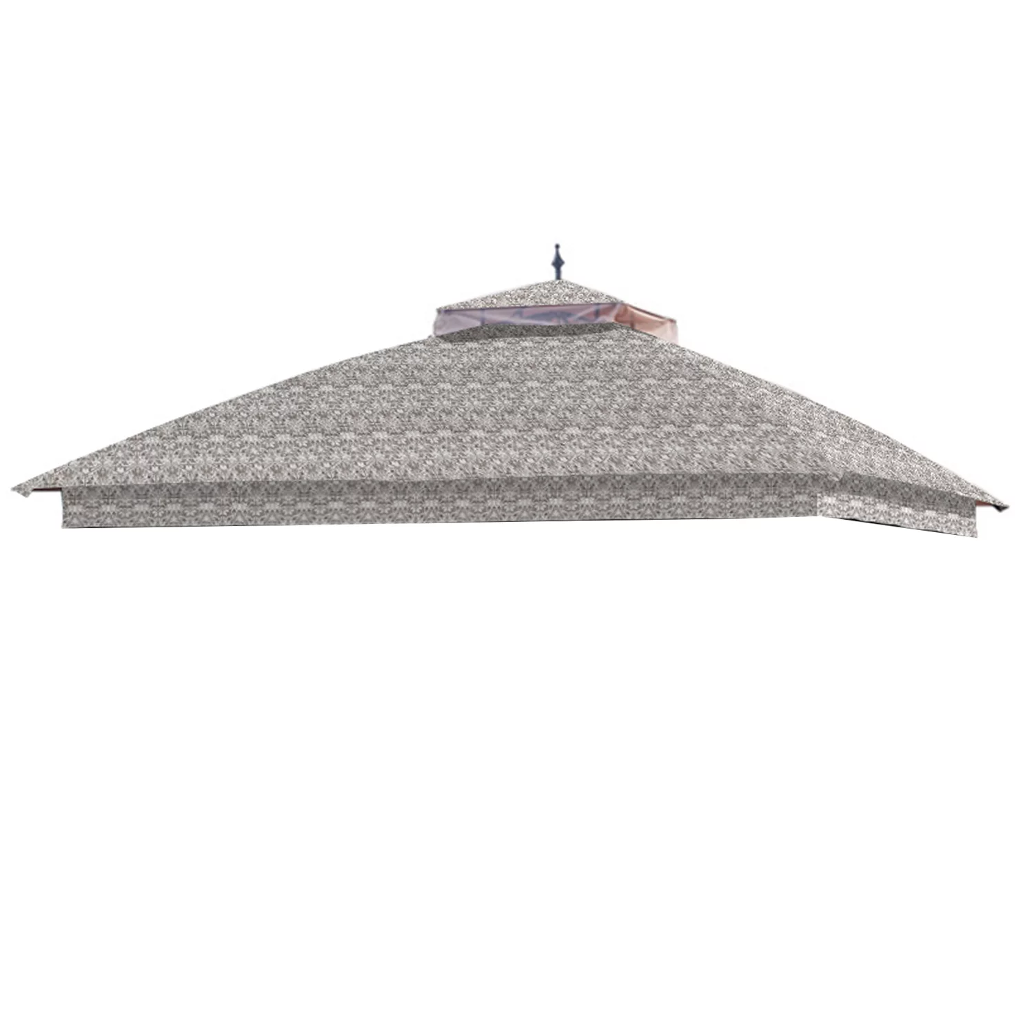 Garden Winds Replacement Canopy Top Cover for the GT Steel Finial Gazebo -Standard 350 - Damask Beige