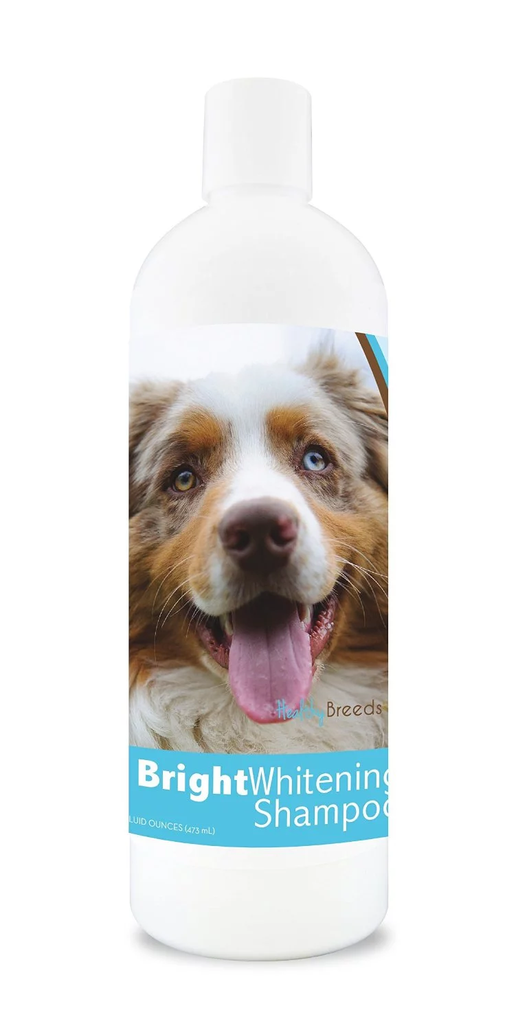 Healthy Breeds Australian Shepherd Bright Whitening Dog Shampoo 12 oz