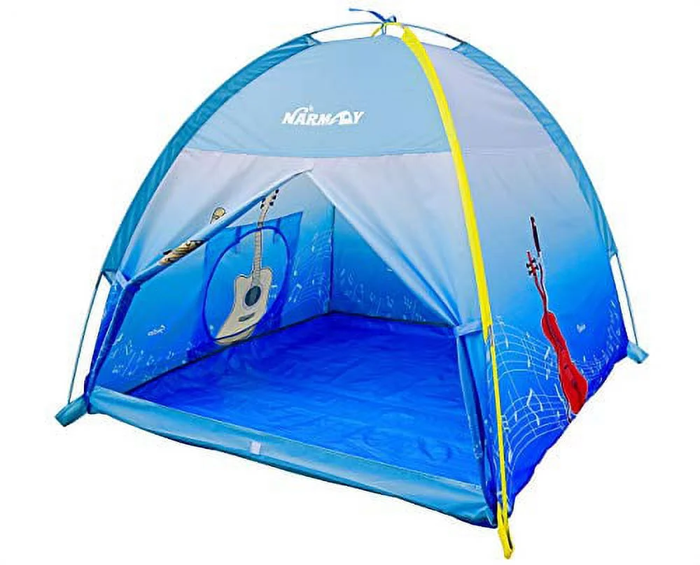 NARMAY Play Tent Music World Dome Tent for Kids Indoor / Outdoor Fun - 48 x 48 x 40 inch