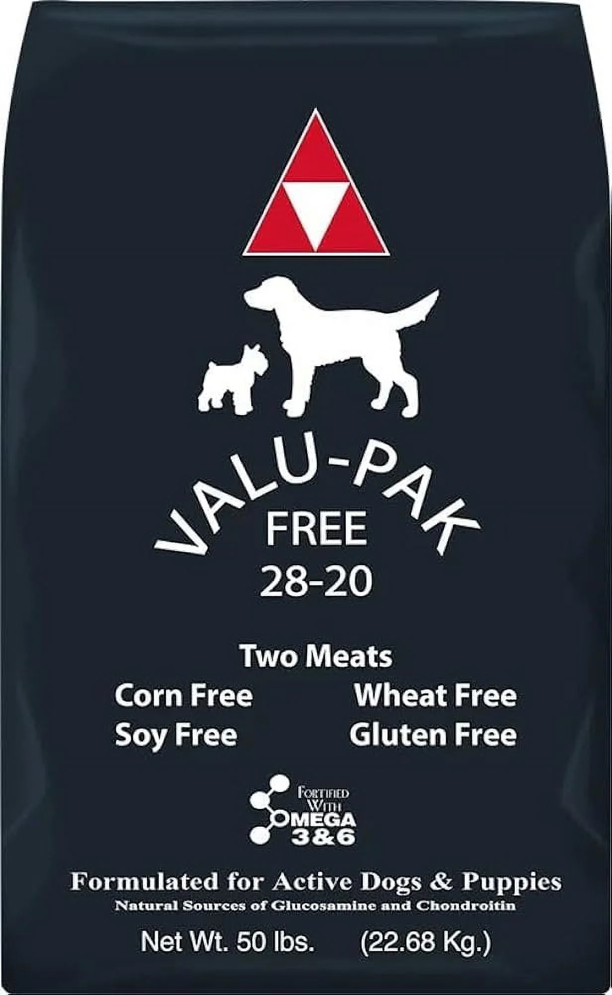 Valu-Pak Free 28-20 Dry Dog Food 50 lbs.
