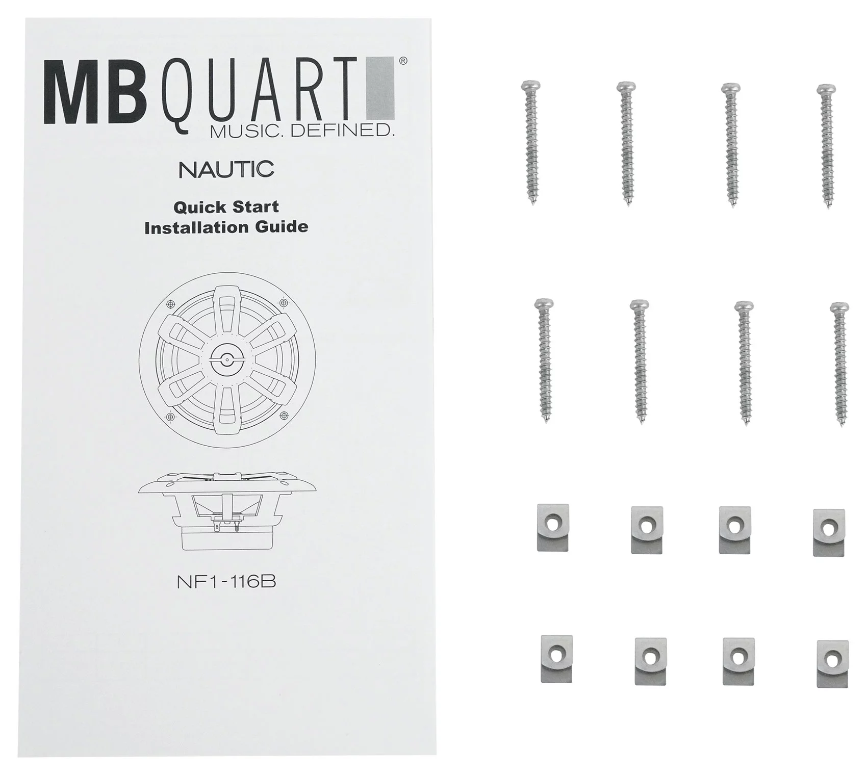 Memphis MXAZ24MC 2-Zone Marine Bluetooth Receiver+4) MB QUART Wakeboard Speakers
