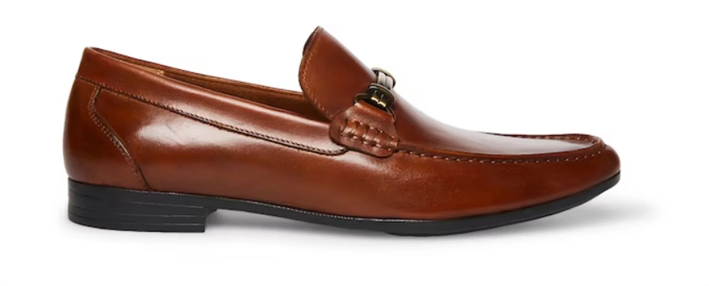 STEVE MADDEN Men's Chapmen Leather Loafers Size 10.5 M Tan