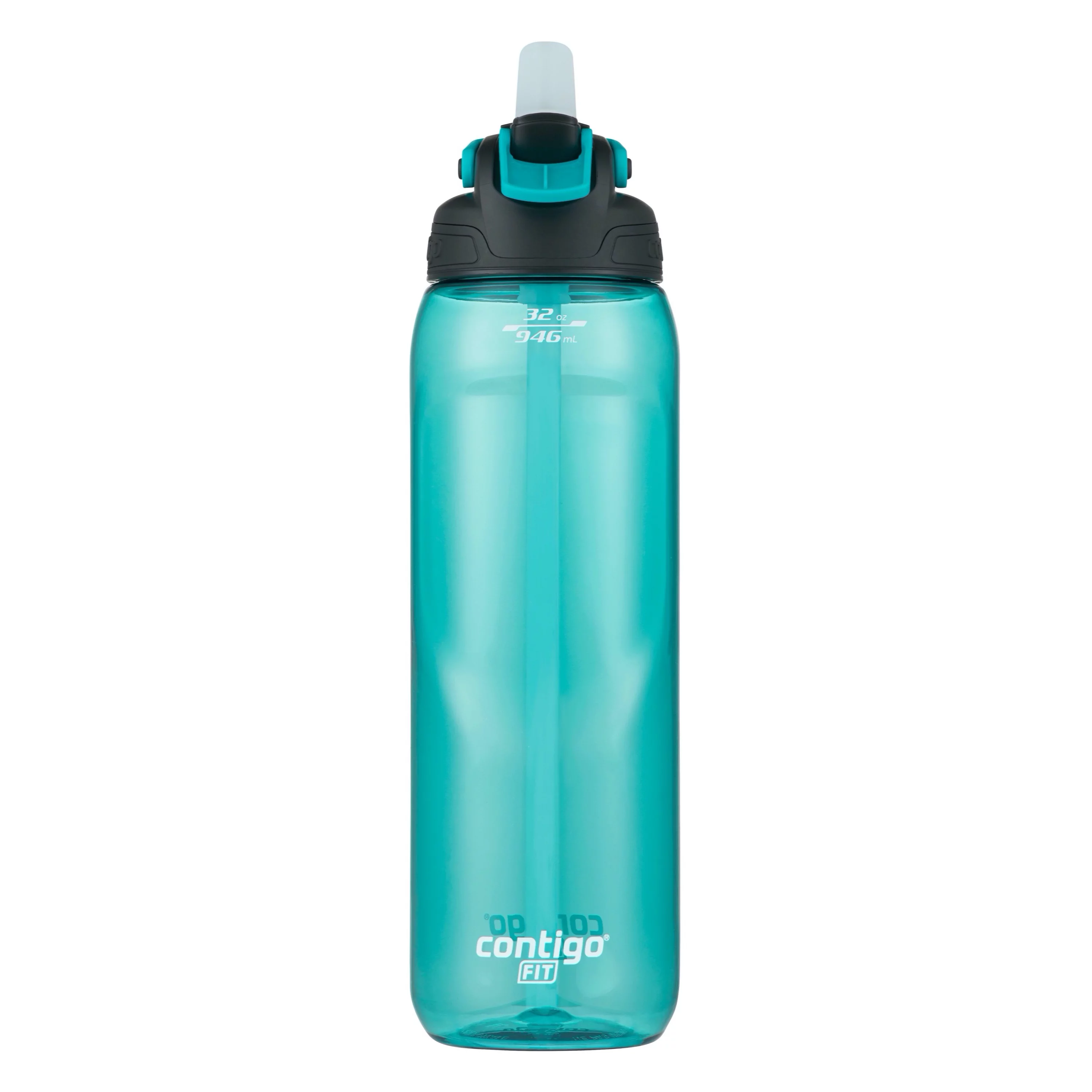 Contigo Fit, Plastic Water Bottle, Autospout Lid, Surge, 32 fl oz.