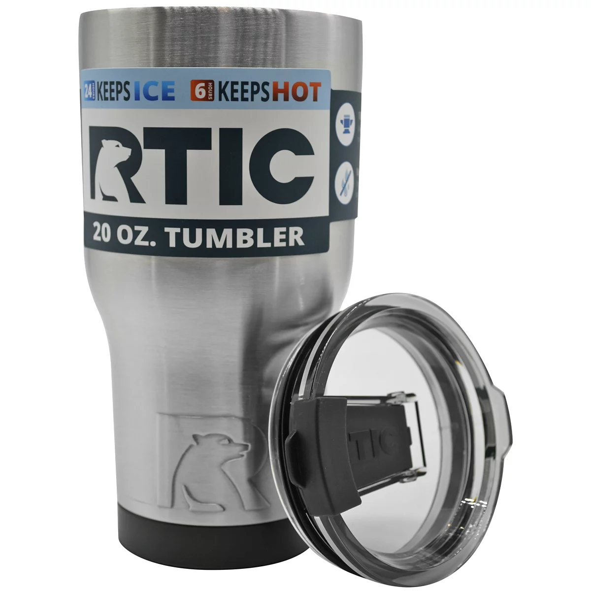 RTIC 20 oz. Vacuum Insulated Stainless Steel Tumbler - Stainless Steel