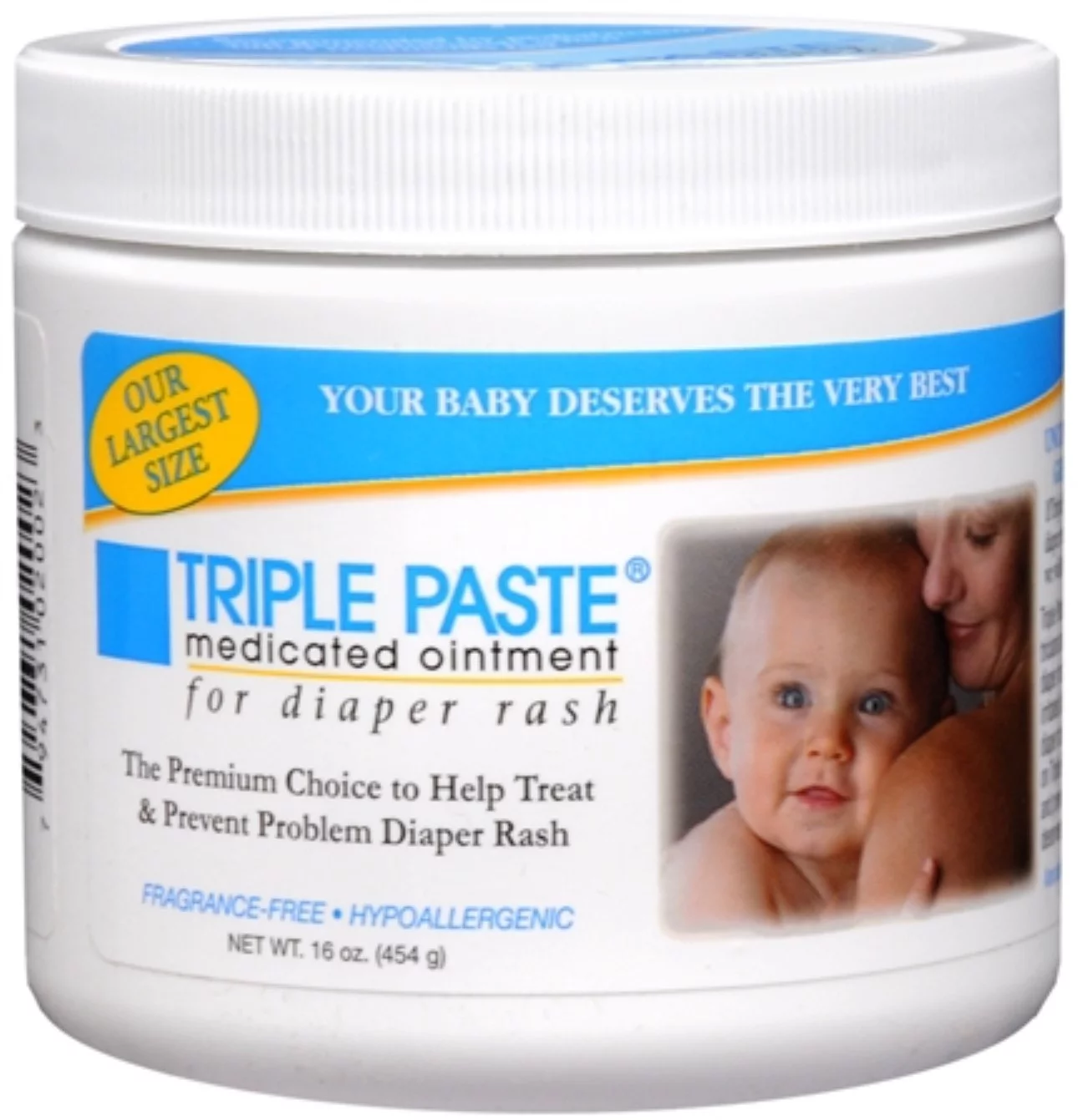 Triple Paste Medicated Ointment, 16 oz (Pack of 2)